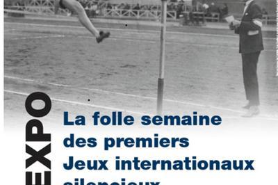 Centenaire des 1ers Jeux Olympiques des sourds : les jeux silencieux de 1924.  Paris 5me