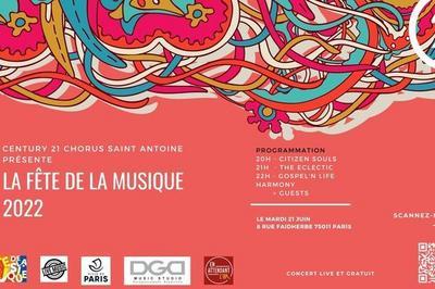 Century 21 Chorus Saint-antoine Organise Un Concert !  Paris 11me