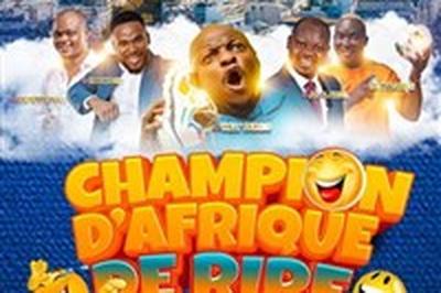 Champions d'Afrique de rire  Paris 9me