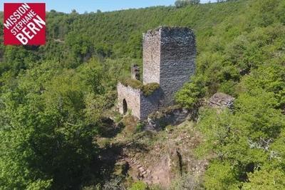 Chantier de restauration du donjon mdival de la Bastide des Vassals  Saint Gregoire