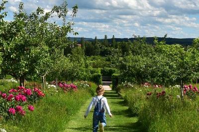 Chasse au trsor dans des jardins fruitiers  Laquenexy