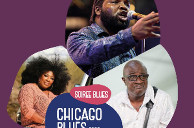 Chicago blues festival tour, Marquise Know, Dexter Allen et Lady A à Montlucon