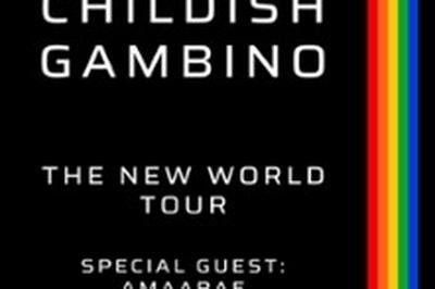 Childish Gambino, The New World Tour  Decines Charpieu