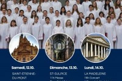 Choeur de Jeunes Filles de la Cathdrale d'Aix-la-Chapelle  Paris 8me