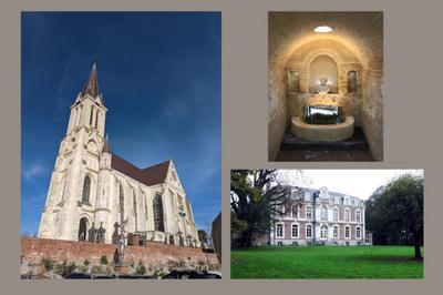 Circuit dcouverte : glise St Pierre, Monastre et fontaine St Pierre  Bouvines