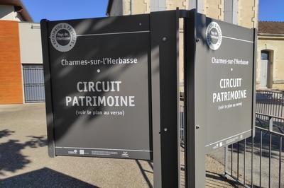 Circuit Du Patrimoine Charmes Sur L'herbasse  Charmes sur l'Herbasse