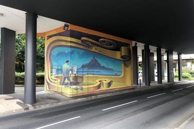 Circuit : parcours  vlo de dcouverte du street-art hrouvillais  Herouville saint Clair