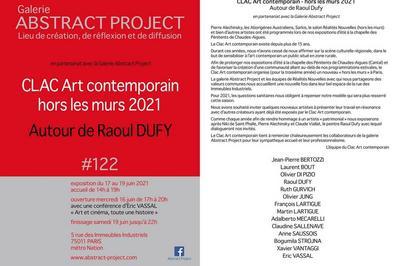 CLAC Art contemporain hors les murs 2021  Autour de Raoul Dufy  Paris 11me