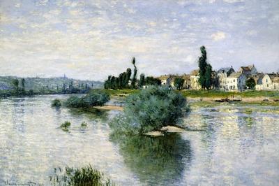 Claude monet, un peintre impressionniste dans la boucle de moisson, 1878 - 1881  La Roche Guyon