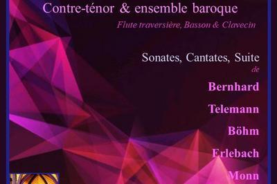 Concert Baroque Allemand : Contre-ténor & ensemble baroque à Paris 9ème