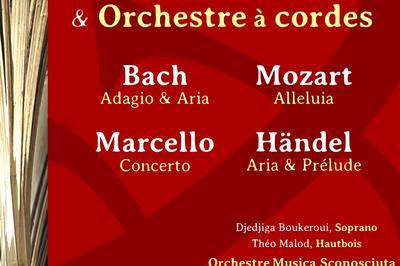 Concert Baroque pour Soprano, Hautbois & Orchestre à cordes à Paris 5ème
