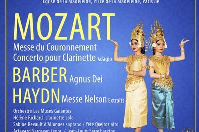 Concert caritatif musique classique et danses khmères, au profit de l'association Padouma à Paris 8ème