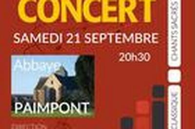 Concert Choeur d'Hommes de Vannes  Paimpont