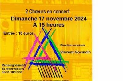 Concert Chorale La Galre et Voidum  Chanoz Chatenay