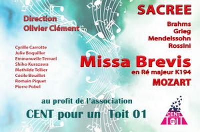 Concert Chorale Musique Sacre  Amberieu en Bugey