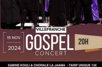 Concert Chorale Sabine Kouli et la Jaama Gospel  Villefranche sur Saone