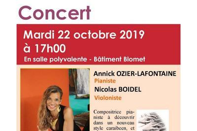 Concert Classique - Piano Et Violon  Paris 15me