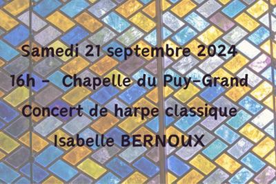 Concert de harpe classique  Chamboulive