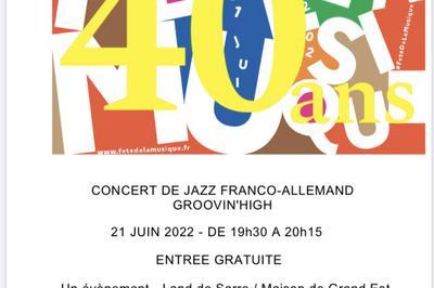 Concert De Jazz Franco-allemand - Groupe Groovin'high  Paris 7me