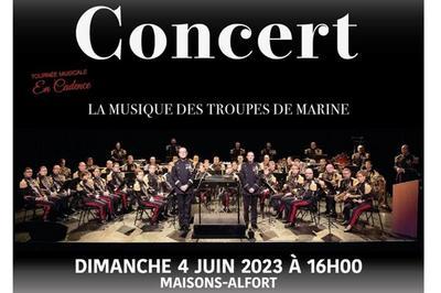Concert de l'orchestre des troupes de marine  Maisons Alfort