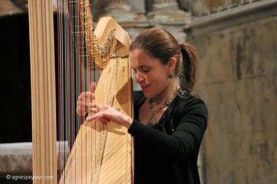 Concert de la harpiste Agns Peytour  Saint Leger Sous Beuvray
