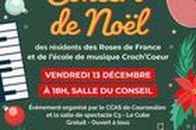 Concert de Nol des Rsidents des Roses de France et de La Croch'Coeur  Courseulles sur Mer