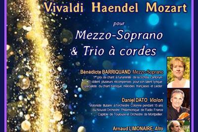 Concert du Nouvel An :  pour  Soprano & Trio  cordes  Paris 8me
