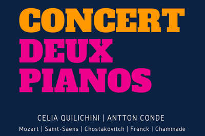 Concert Duo de Pianos  Saint Juery
