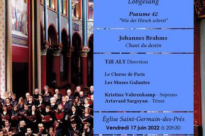 Concert Exceptionnel Mendelssohn Et Brahms à Paris 6ème