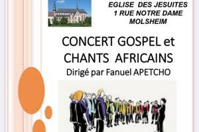 Concert Gospel et Chants Africains  Molsheim