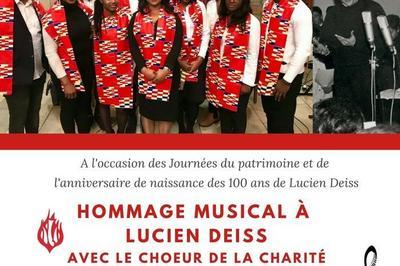 Concert Hommage  Lucien Deiss Par Une Chorale Africaine  Paris 5me