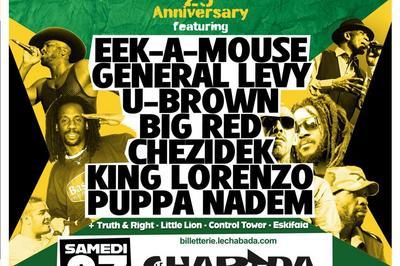 Concert Irie Ites 25th Anniversary Tour feat. Eek A Mouse et General Levy  Angers