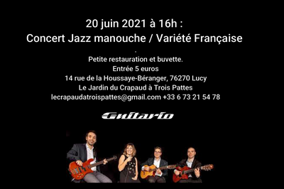 Concert Jazz manouche/ Varit franaise  Lucy