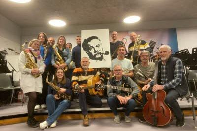 Concert Jazz Trio Brassens  Saint Andre sur Vieux Jonc