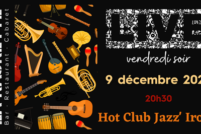 Concert live Jazz Blues Hot Club Jazz' Iroise  Brest