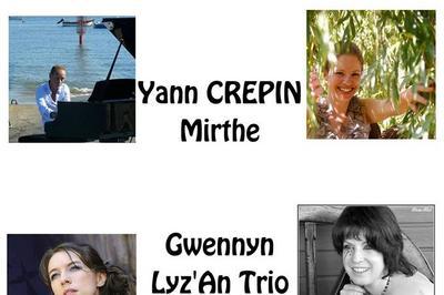 Concert Lyz'an Trio, Yann Crepin, Gwennyn et Mirthe  Saint Coulomb