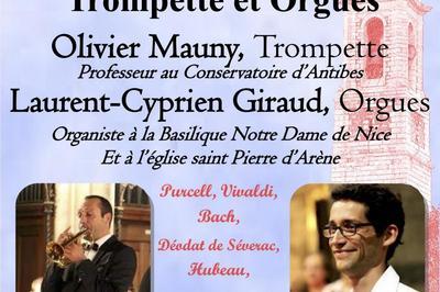Concert orgue et trompette  Nice