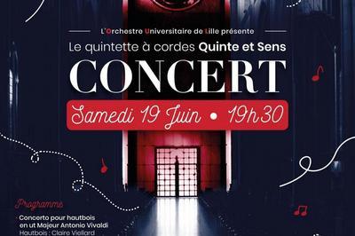 Concert Quinte & Sens  Lille