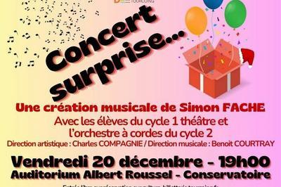 Concert surprise  Tourcoing