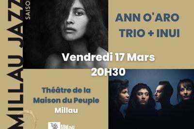 Concert : Ann O'Aro Trio et Inui à Millau
