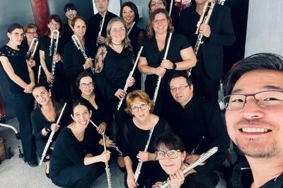 Concert Medley de Nol revisit par les Occi Flutes  Castres