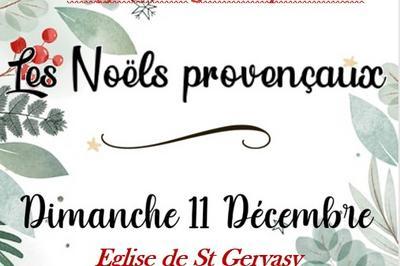Concert de noels provencaux à Saint Gervasy
