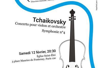 Concert Tchaïkovsky à Paris 14ème