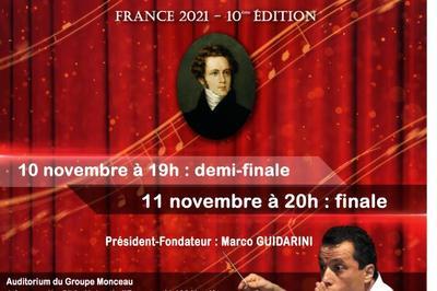 Concours International de Belcanto Vincenzo Bellini - 10 dition  Vendome