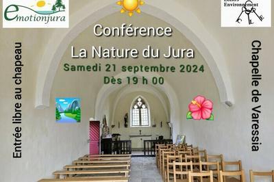 Confrence La Nature du Jura   La Chailleuse