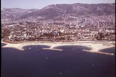 Confrence  la saga des plages artificielles du mourillon   Toulon