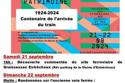 Confrence sur l'histoire de la ligne de chemin de fer  Saint Gervais sur Mare