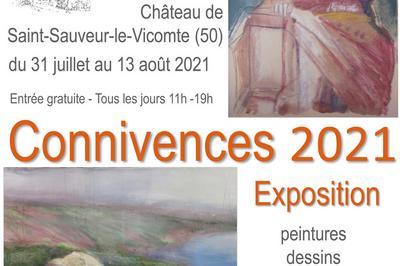 Connivences 2021 - Exposition de Philippe Lefebvre et Evelyne Gouy  Saint Sauveur le Vicomte