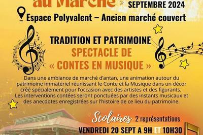 Contes et Musique au March  Fort De France