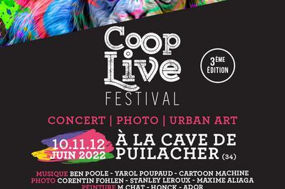 Coop Live Festival • 10.06.22 / 12.06.22 à Puilacher